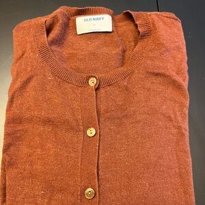 Button down cardigan - brown